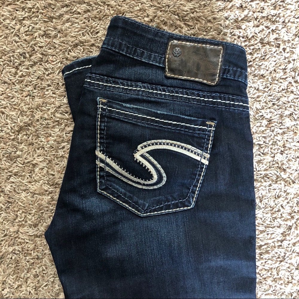 Silver w27/L33 women’s Tuesday slim bootcut jeans